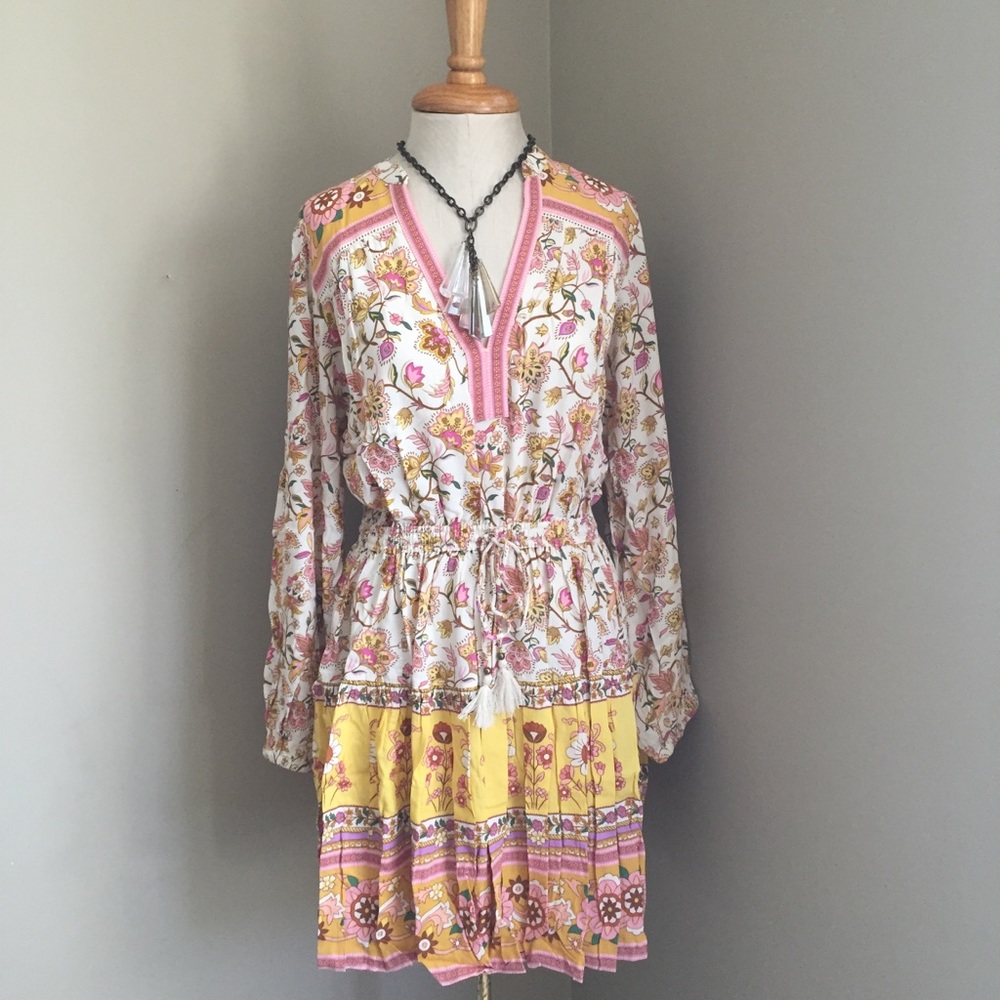 New NWT Spell & the Gypsy Collective portobello Road dress playdress honeydew S - Picture 2 of 16